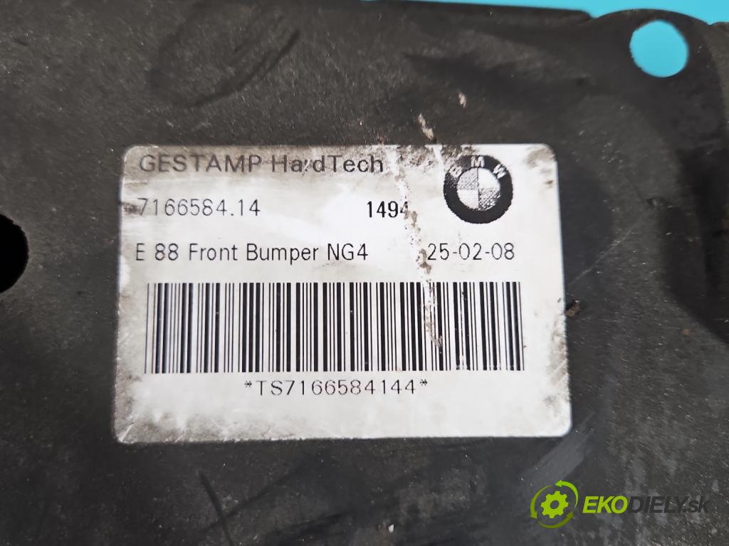 Bmw 1 E87 2004-2011 1.6 16V 122 hp manual 90 kW 1599 cm3 5- výztuha nárazníku přední 7166584