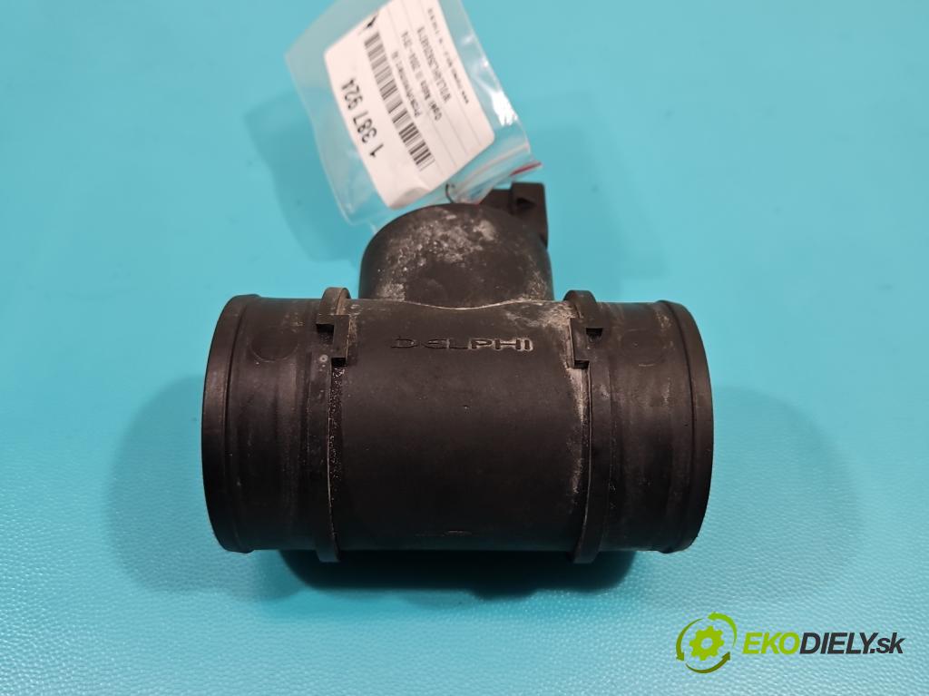 Opel Astra III 2004-2014 1.6 16V (Z16XEP) 105 HP manual 77 kW 1598 cm3 5- průtokoměr: 25358054 (Váhy vzduchu)