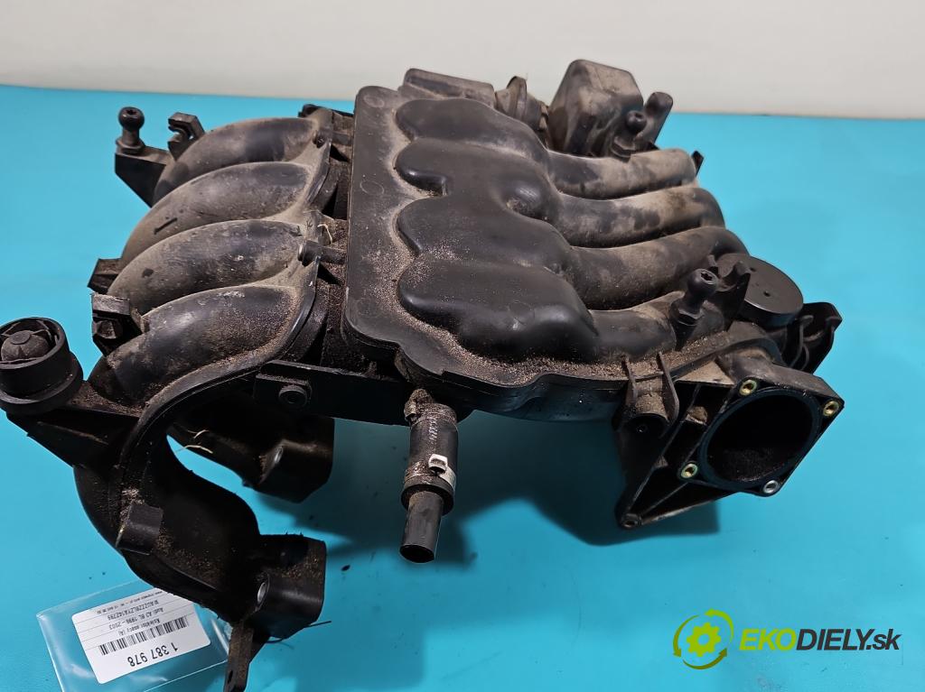 Audi A3 8L 1996-2003 1.6 SR 101 HP manual 74 kW 1595 cm3 3- zvod nasávací 06A133206N (Sacie potrubia)