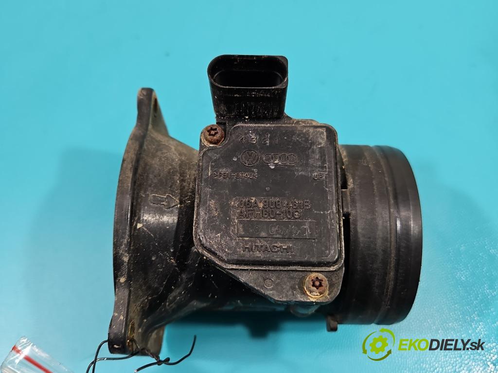 Audi A3 8L 1996-2003 1.6 SR 101 HP manual 74 kW 1595 cm3 3- průtokoměr: 06A906461B (Váhy vzduchu)