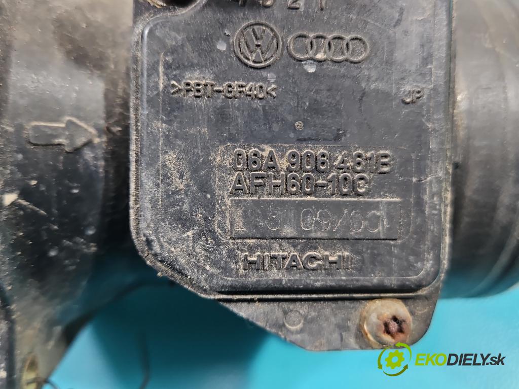 Audi A3 8L 1996-2003 1.6 SR 101 HP manual 74 kW 1595 cm3 3- průtokoměr: 06A906461B (Váhy vzduchu)