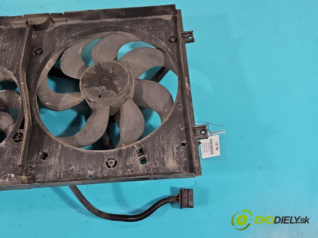 Audi A3 8L 1996-2003 1.6 SR 101 HP manual 74 kW 1595 cm3 3- Ventilátor chladiča 1J0121207M