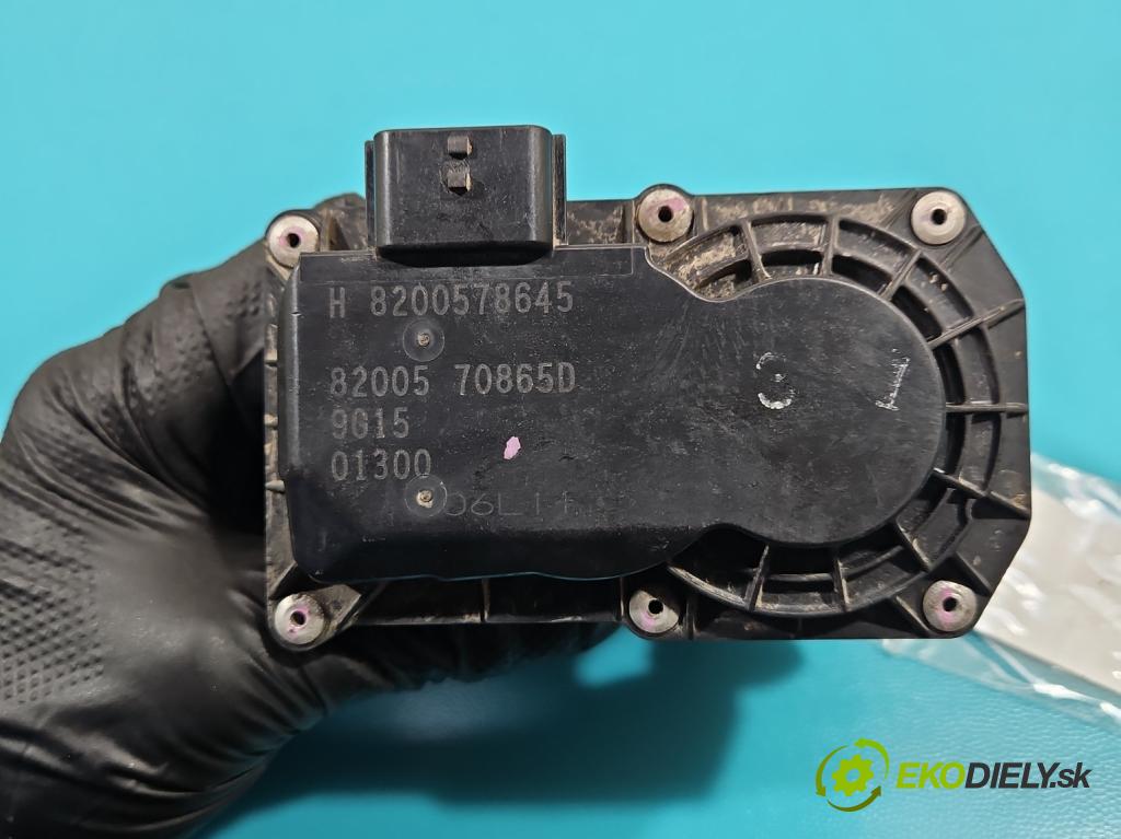 Renault Clio III 2005-2012 1,2.0 16v 101 HP manual 74 kW 1149 cm3 5- klapka 8200570865D (Škrtiace klapky)
