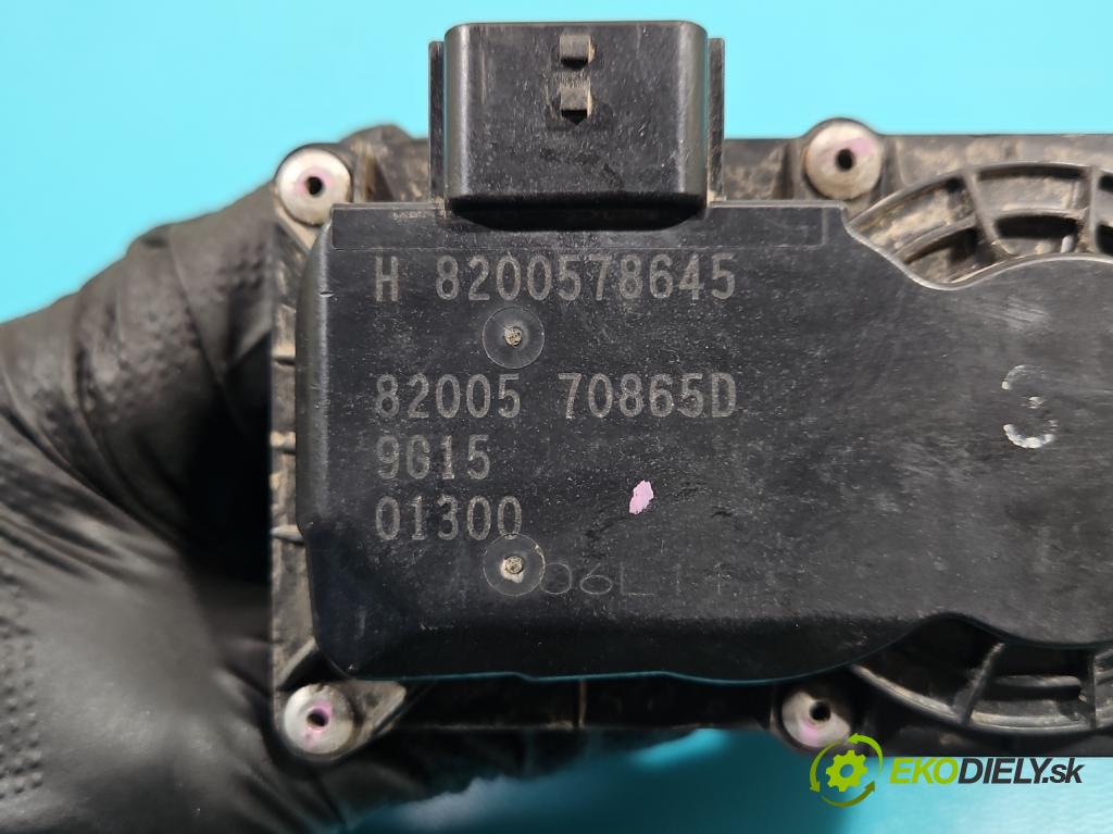 Renault Clio III 2005-2012 1,2.0 16v 101 HP manual 74 kW 1149 cm3 5- klapka 8200570865D (Škrtiace klapky)