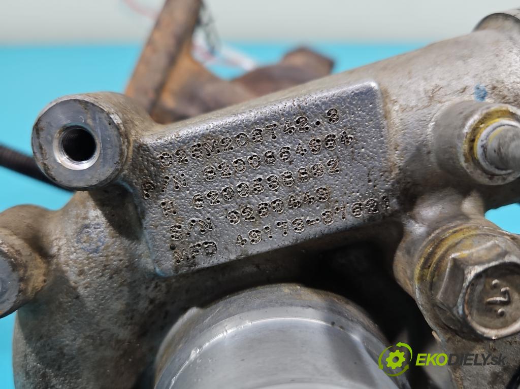 Renault Clio III 2005-2012 1,2.0 16v 101 HP manual 74 kW 1149 cm3 5- turbodúchadlo, turbo 49173-07621 (Turbodúchadlo (kompletné))