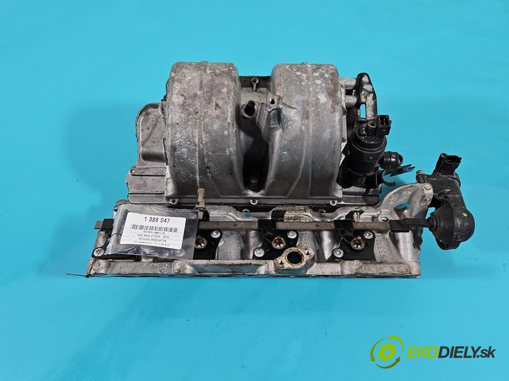 Opel Astra III 2004-2014 1.6 16V (Z16XEP) 105 HP manual 77 kW 1598 cm3 5- zvod nasávací 55352859 (Sacie potrubia)