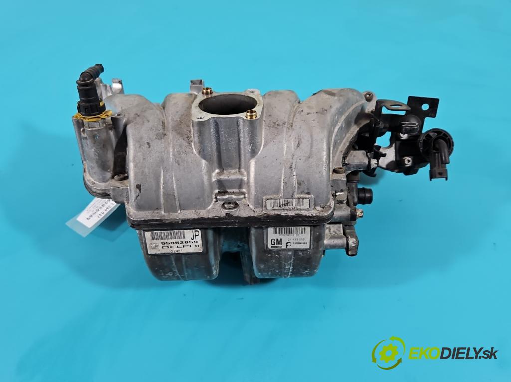 Opel Astra III 2004-2014 1.6 16V (Z16XEP) 105 HP manual 77 kW 1598 cm3 5- zvod nasávací 55352859 (Sacie potrubia)