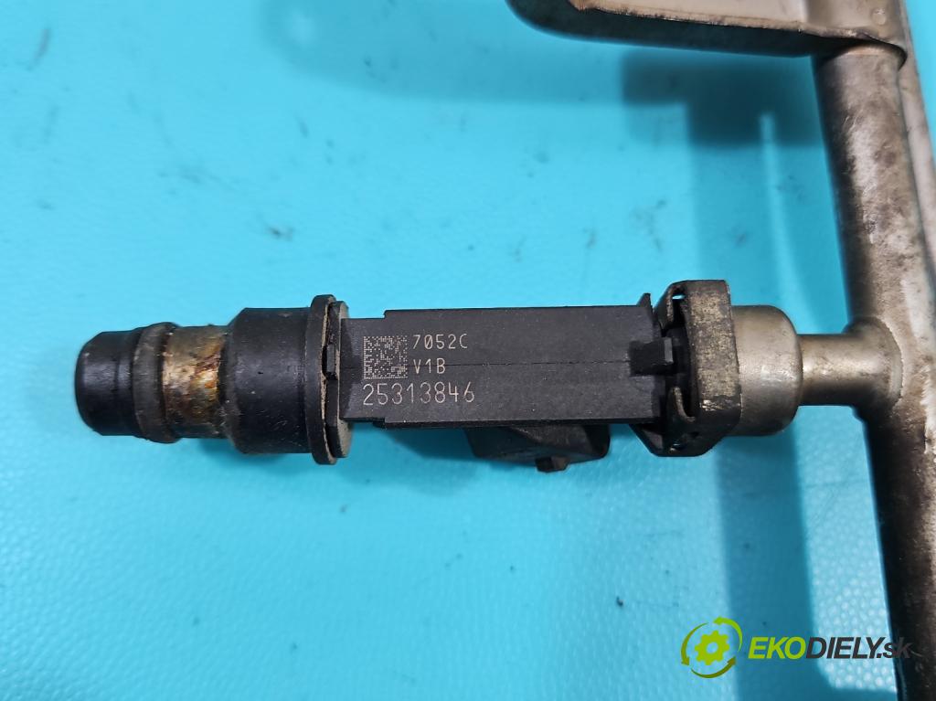 Opel Vectra C 2002-2008 1.6 16V 101 HP manual 74 kW 1598 cm3 4- vstrek 25313846 (Vstrekovače)
