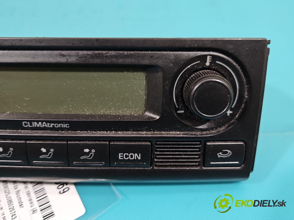 Skoda Roomster 1.9 TDI BSW 105 hp manual 77 kW 1896 cm3 5- palubní deska panel topení 5J0907044A