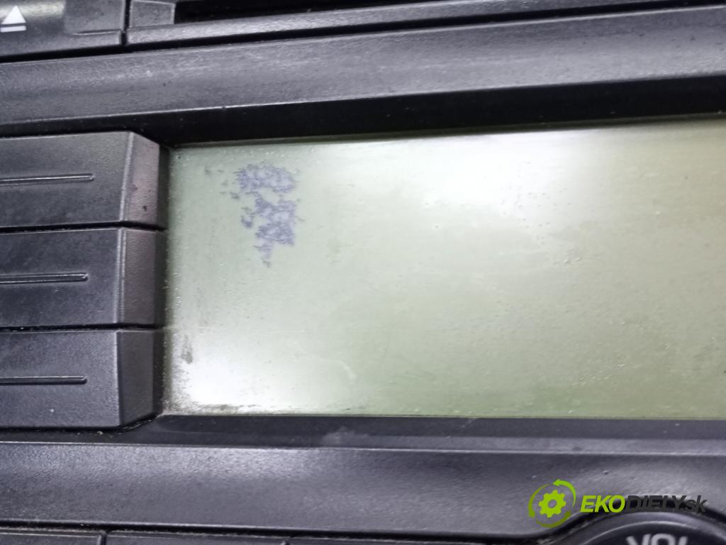 Skoda Roomster 1.9 TDI (BSW) 105 HP manual 77 kW 1896 cm3 5- Radio originál 5J0035161