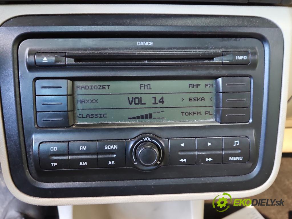 Skoda Roomster 1.9 TDI (BSW) 105 HP manual 77 kW 1896 cm3 5- Radio originál 5J0035161
