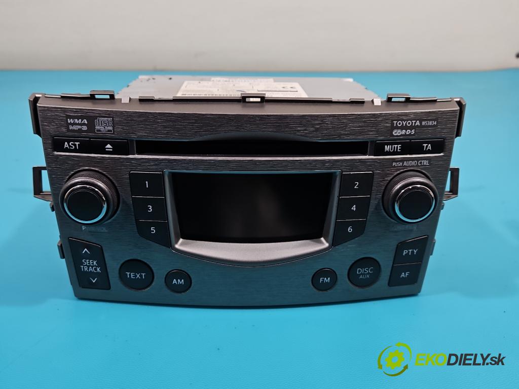 Toyota Verso 2009-2018 2.0 D4D 126 HP manual 93 kW 1998 cm3 5- Radio originál 86120-0F060