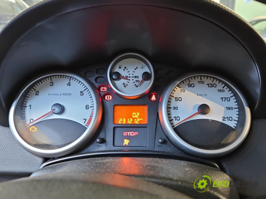 Peugeot 207 1.4 16V 88 HP manual 65 kW 1360 cm3 5- prístrojovka/ budíky 9682903880 (Prístrojové dosky, displeje)