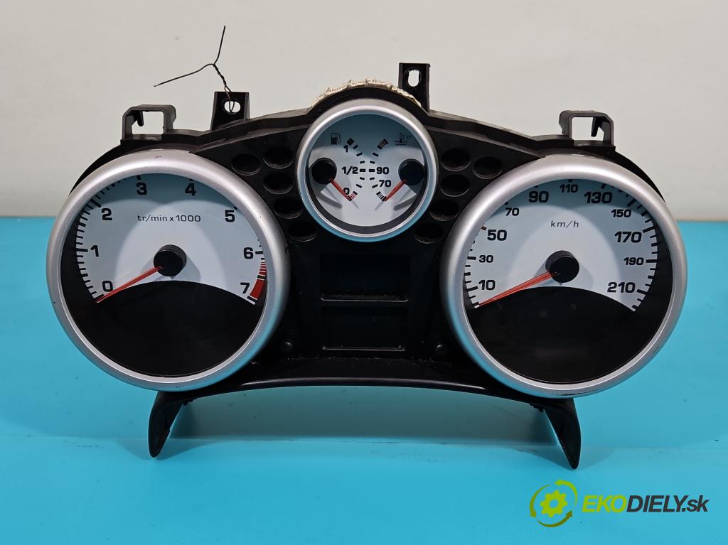 Peugeot 207 1.4 16V 88 HP manual 65 kW 1360 cm3 5- prístrojovka/ budíky 9682903880 (Prístrojové dosky, displeje)