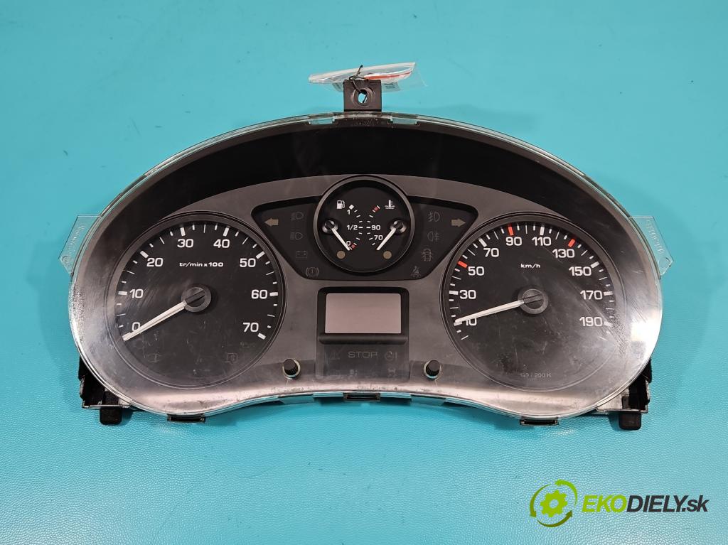 Peugeot Partner II 2008-2018 1.6 hdi 90 HP manual 66 kW 1560 cm3 5- prístrojovka/ budíky 555001310104 (Prístrojové dosky, displeje)