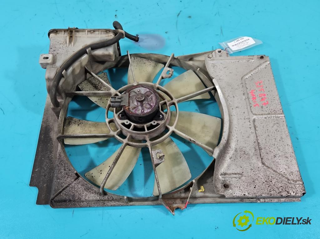 Toyota Yaris I 1999-2005 1.0 vvti 68 HP manual 50 kW 998 cm3 3- Ventilátor chladiča