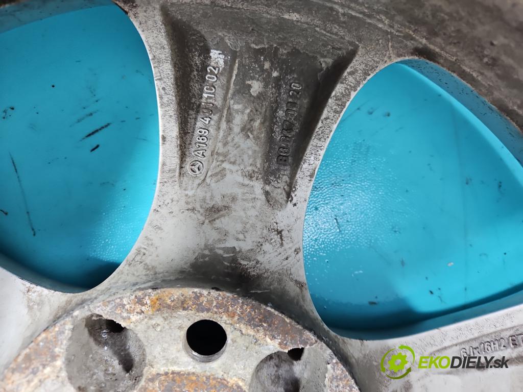 Mercedes A W169 2004-2012 2.0 cdi 140 HP automatic 103 kW 1992 cm3 5- Felga hliník: 16 A1694011002