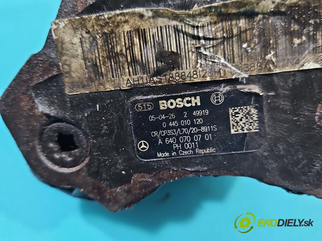 Mercedes A W169 2004-2012 2.0 cdi 140 HP automatic 103 kW 1992 cm3 5- čerpadlo vstrekovacia 0445010120 (Vstrekovacie čerpadlá)