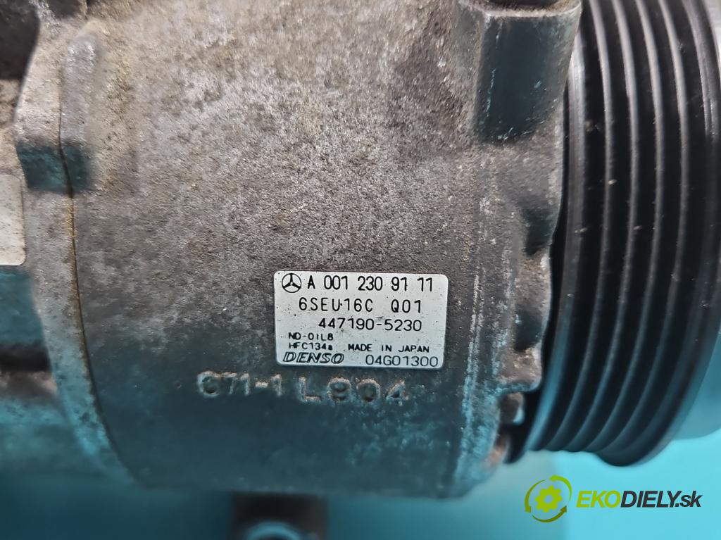 Mercedes A W169 2004-2012 2.0 cdi 140 hp automatic 103 kW 1992 cm3 5- Kompresor: klíma A0012309111 (Kompresory)