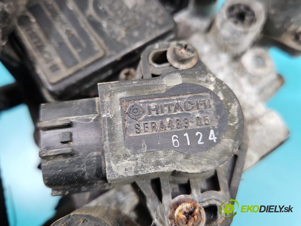 Nissan Almera N15 1995-2000 1.4 16V 75 HP manual 55 kW 1392 cm3 4- klapka AFH45M-46 (Škrtiace klapky)