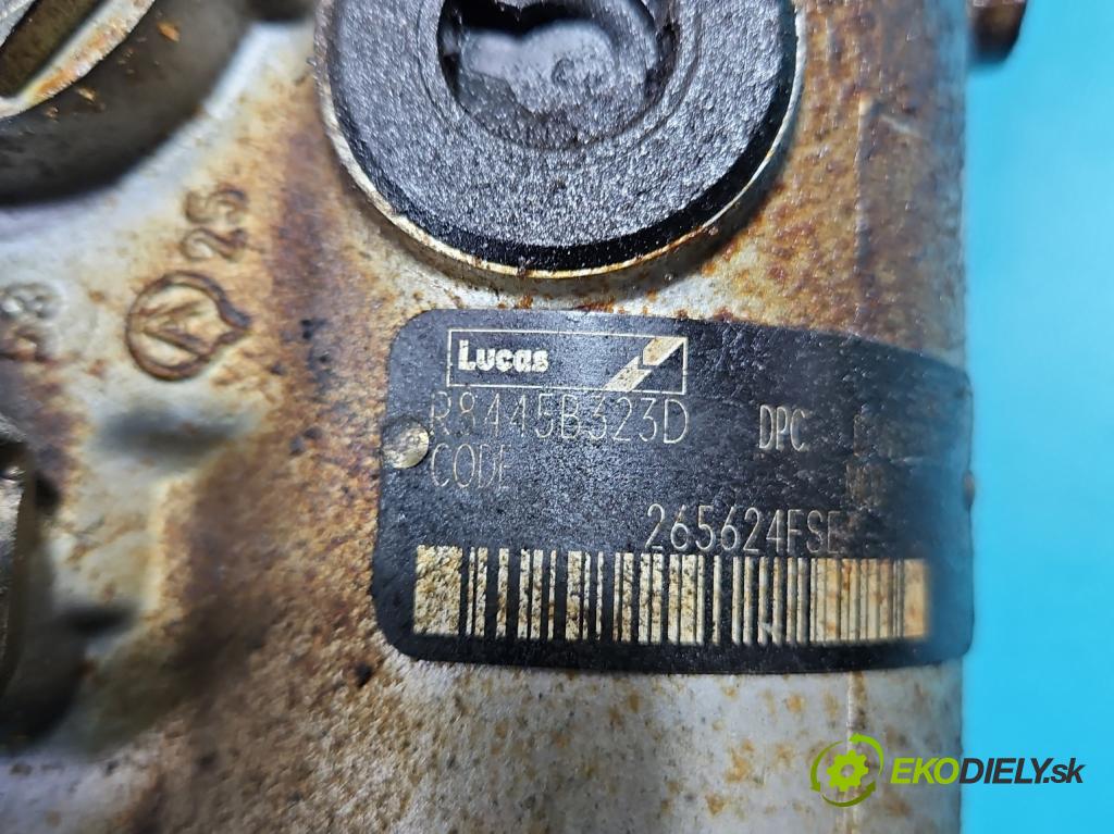 Citroen Berlingo I 1996-2008 1.9d 69KM manual 51 kW 1868 cm3 5- čerpadlo vstrekovacia R8445B323D (Vstrekovacie čerpadlá)