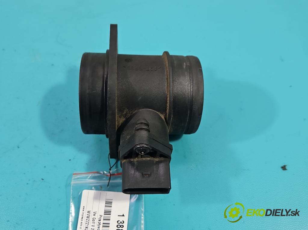 Vw Golf V 2003-2009 1.9 tdi 105 HP manual 77 kW 1896 cm3 5- průtokoměr: 0281002531 (Váhy vzduchu)