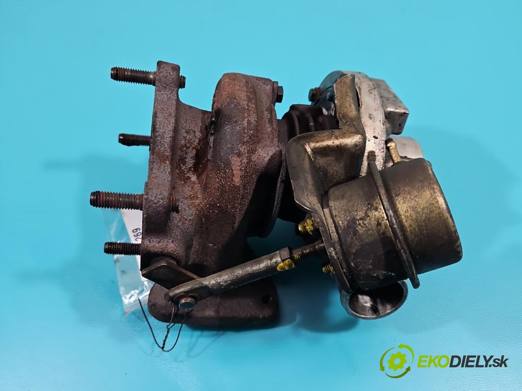 Audi 80 B4 1991-1994 1.9 tdi 90 hp manual 66 kW 1896 cm3 4- Turbodmychadlo 454082-1 (Turbodúchadla (kompletní))