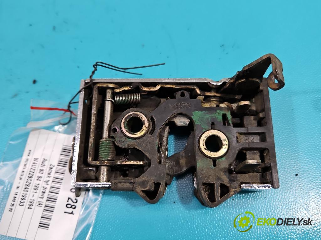 Audi 80 B4 1991-1994 1.9 tdi 90 hp manual 66 kW 1896 cm3 4- zámek zadní pravý 8A0839016A