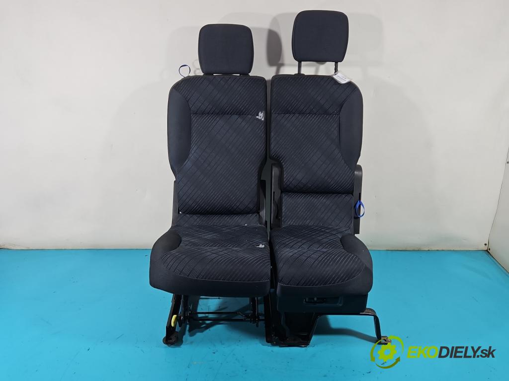 Peugeot Partner II 2008-2018 1.6 hdi 90 HP manual 66 kW 1560 cm3 5- Sedačka pravý  (Sedačky, sedadlá)