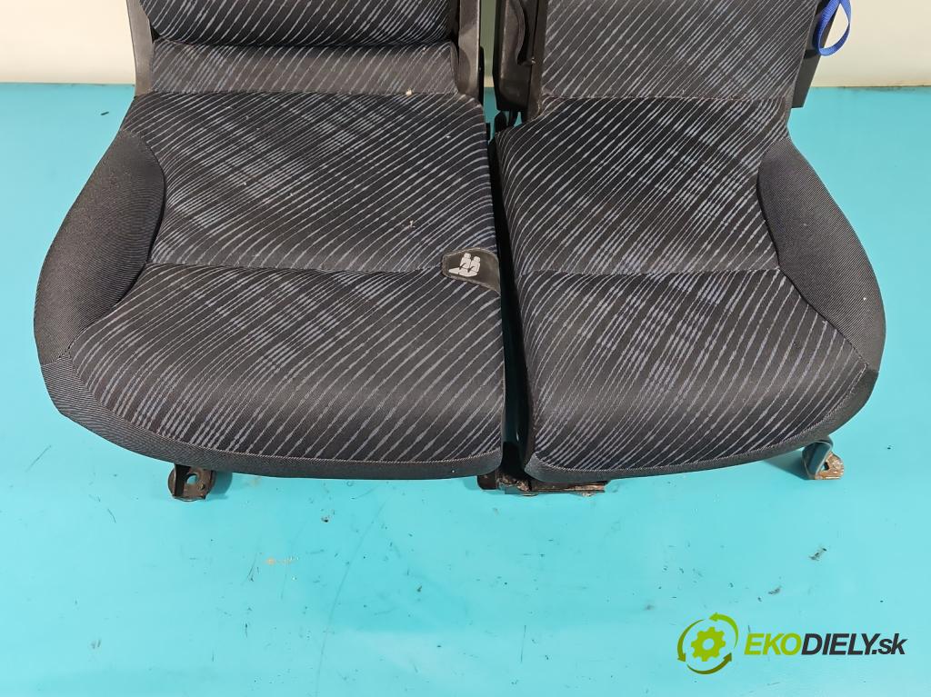 Peugeot Partner II 2008-2018 1.6 hdi 90 HP manual 66 kW 1560 cm3 5- Sedačka pravý  (Sedačky, sedadlá)