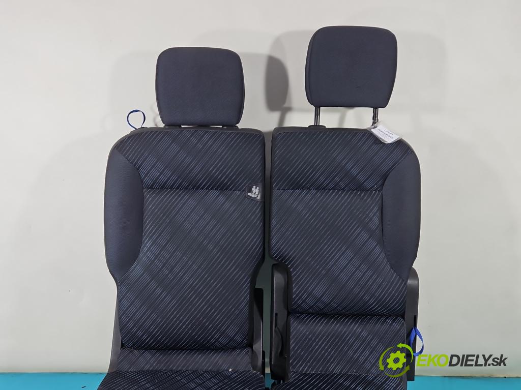 Peugeot Partner II 2008-2018 1.6 hdi 90 HP manual 66 kW 1560 cm3 5- Sedačka pravý  (Sedačky, sedadlá)