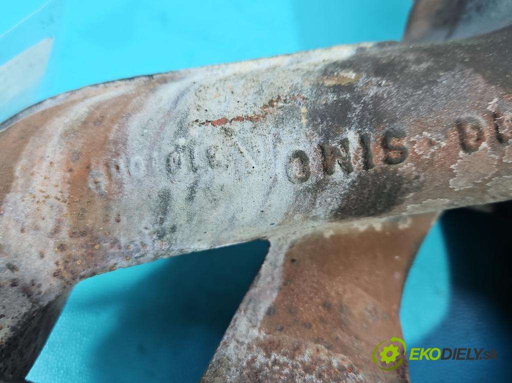 Opel Zafira A 1999-2005 1.8 16v 116 hp manual 85 kW 1796 cm3 5- potrubí výfuk 90586409 (Výfukové potrubí)