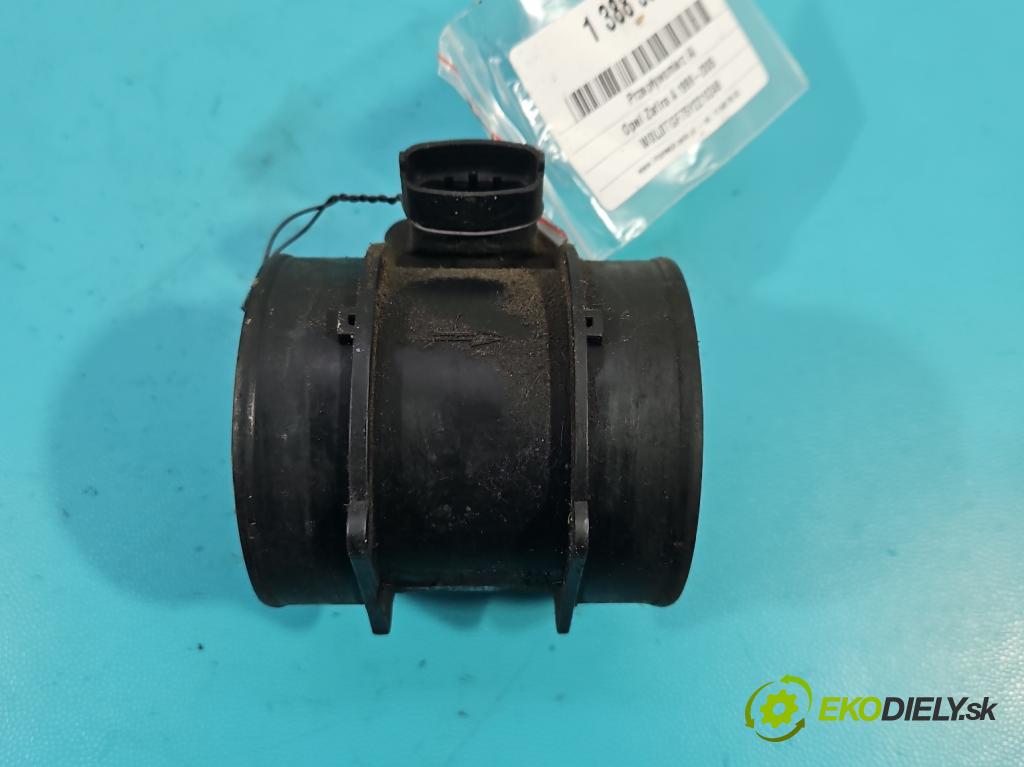 Opel Zafira A 1999-2005 1.8 16v 116 HP manual 85 kW 1796 cm3 5- průtokoměr:  (Váhy vzduchu)