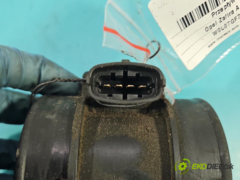 Opel Zafira A 1999-2005 1.8 16v 116 HP manual 85 kW 1796 cm3 5- průtokoměr:  (Váhy vzduchu)