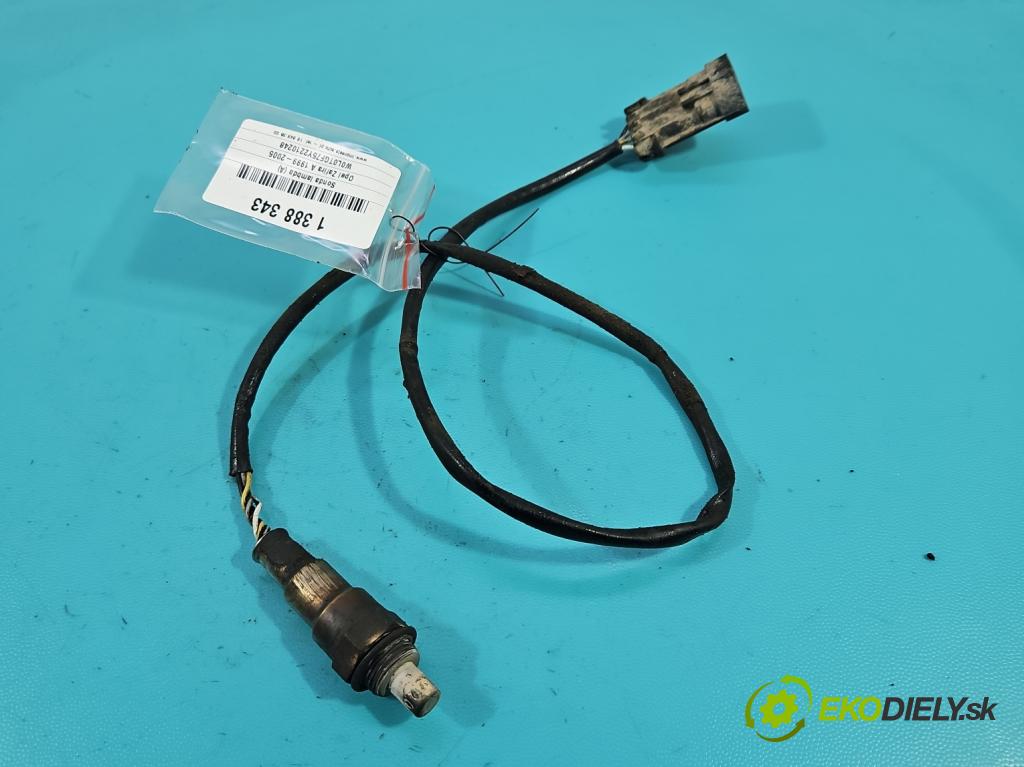 Opel Zafira A 1999-2005 1.8 16v 116 HP manual 85 kW 1796 cm3 5- Sonda lambda 90536393 (Lambda sondy)