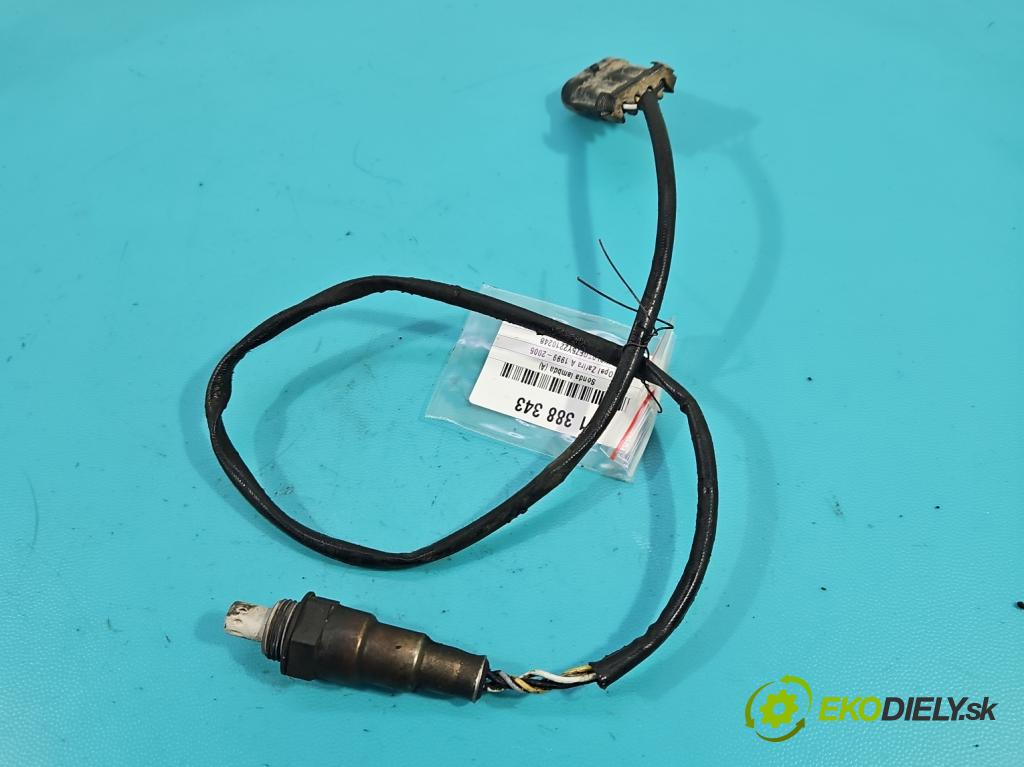 Opel Zafira A 1999-2005 1.8 16v 116 HP manual 85 kW 1796 cm3 5- Sonda lambda 90536393 (Lambda sondy)
