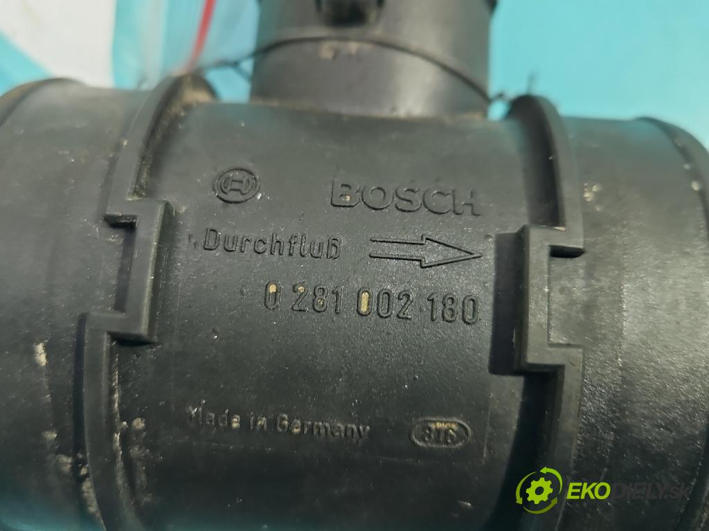 Opel Astra II 1998-2009 1.7 dti 75 HP manual 55 kW 1686 cm3 5- průtokoměr: 0281002180 (Váhy vzduchu)