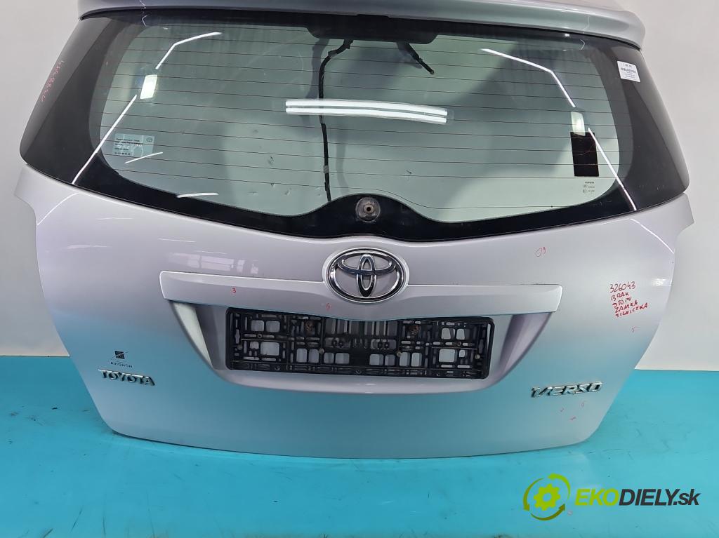 Toyota Verso 2009-2018 2.0 D4D 126 hp manual 93 kW 1998 cm3 5- zadní kufrové dveře  (Zadní kapoty)