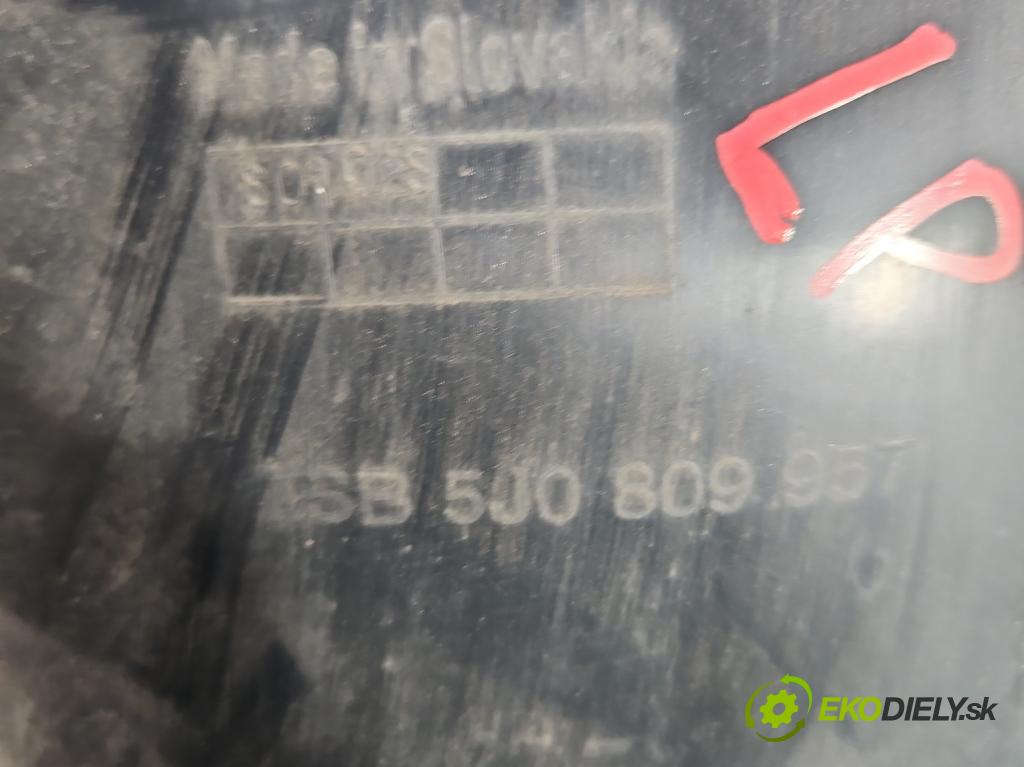 Skoda Roomster 1.9 TDI (BSW) 105 hp manual 77 kW 1896 cm3 5- blatník: přední levé 5J0809961