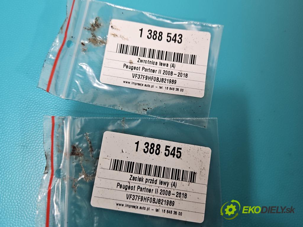 Peugeot Partner II 2008-2018 1.6 hdi 90 HP manual 66 kW 1560 cm3 5- náboj ľavé (Náboje)