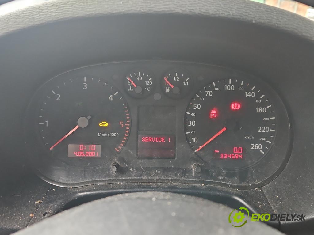 Audi A3 8L 1996-2003 1.9 TDI 110 HP manual 81 kW 1896 cm3 3- prístrojovka/ budíky 8L0920900G (Prístrojové dosky, displeje)