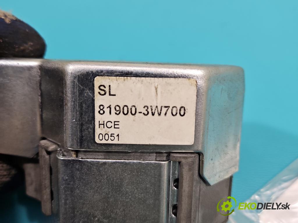 Kia Sportage III 2010-2015 1.7 crdi 116 HP manual 85 kW 1685 cm3 5- Blokáda: řízení: 81900-3W700 (Ostatné)