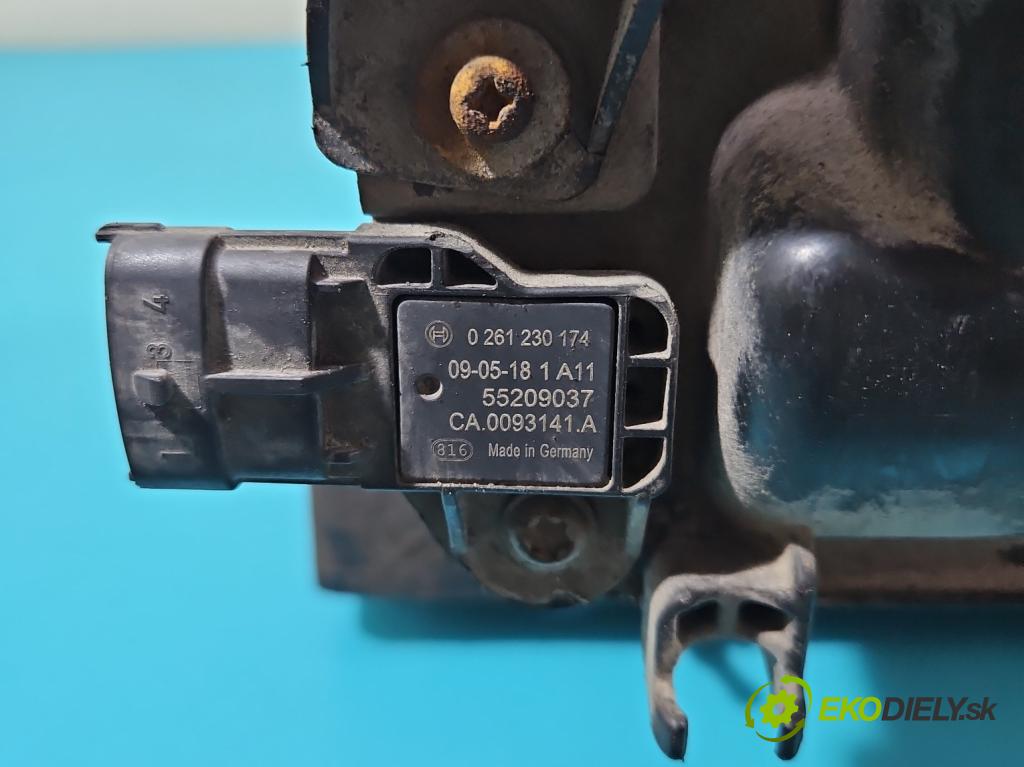 Fiat Punto Grande 1.4b: 95 HP manual 70 kW 1368 cm3 5- zvod nasávací F01C460002 (Sacie potrubia)