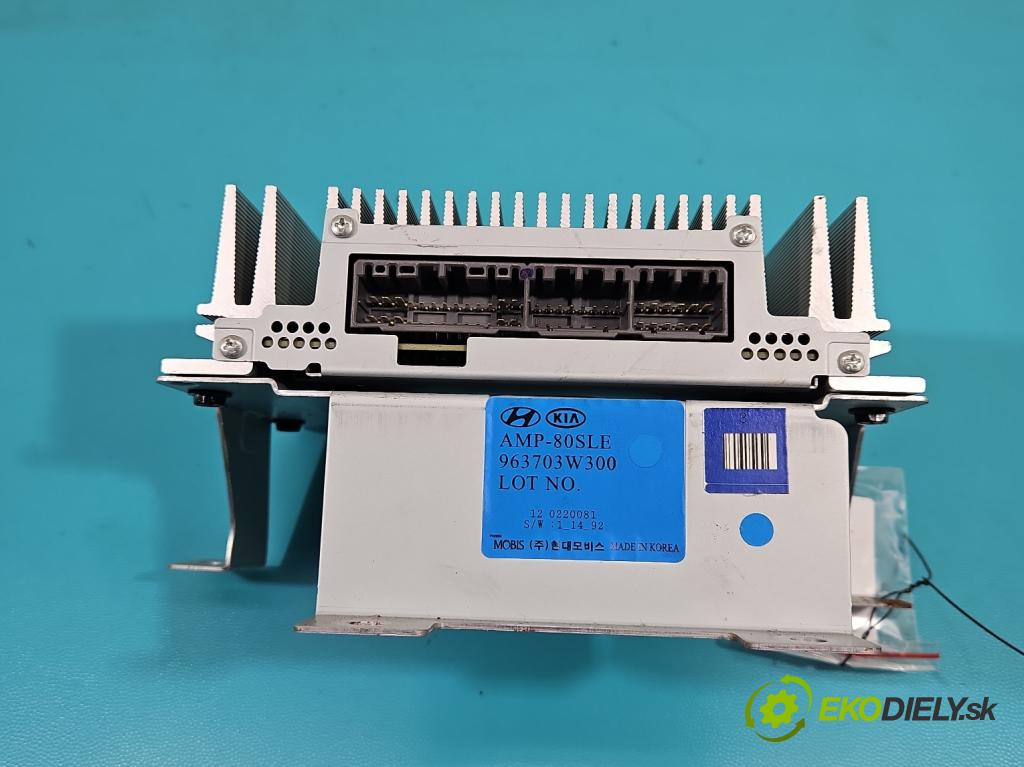 Kia Sportage III 2010-2015 1.7 crdi 116 HP manual 85 kW 1685 cm3 5- Zesilovač: 963703W300 (Zosilňovače)