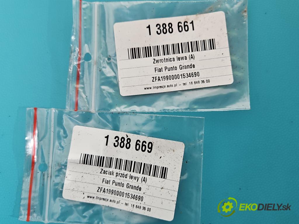 Fiat Punto Grande 1.4b: 95 HP manual 70 kW 1368 cm3 5- náboj ľavé  (Náboje)