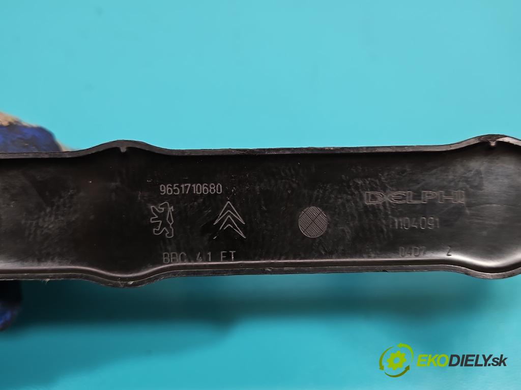 Peugeot 207 1.4 16V 88 HP manual 65 kW 1360 cm3 5- cievka zapaľovacia 9651710680 (Zapaľovacie cievky, moduly)