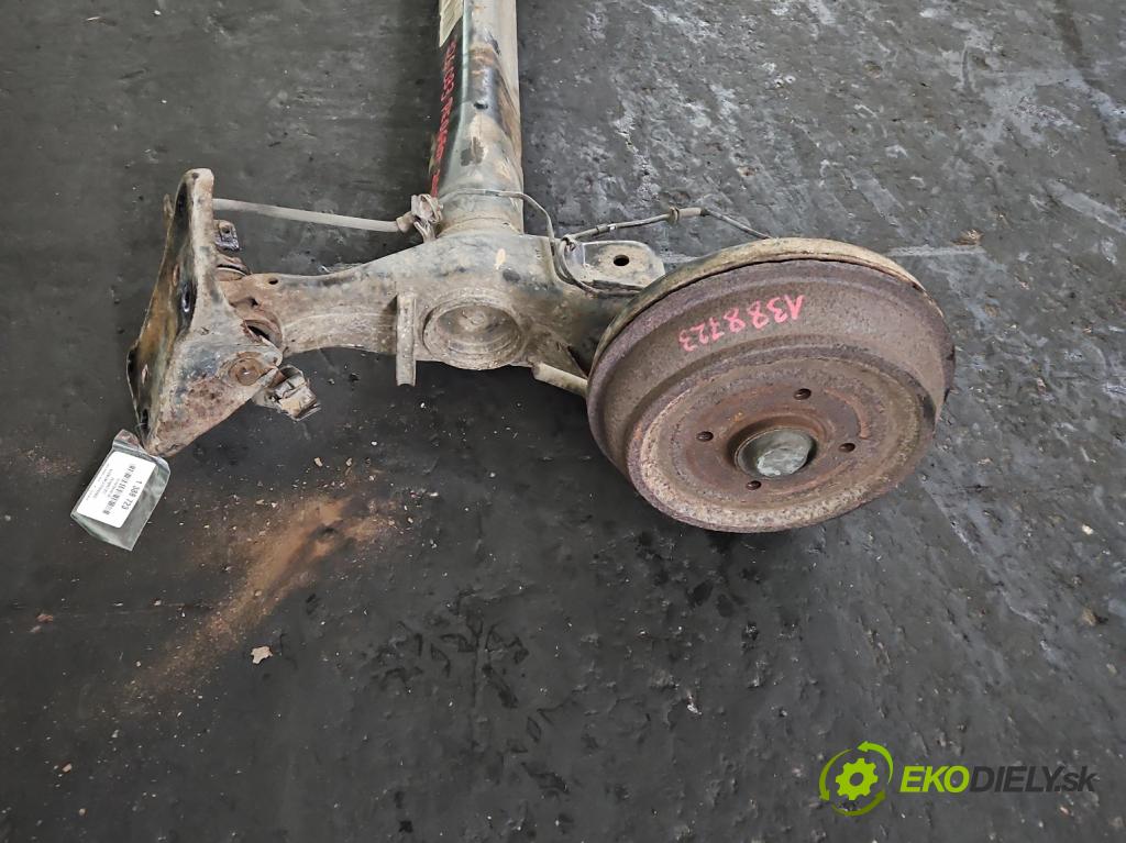 Peugeot 207 1.4 16V 88 hp manual 65 kW 1360 cm3 5- zadní výztuha  (Výztuhy zadní)