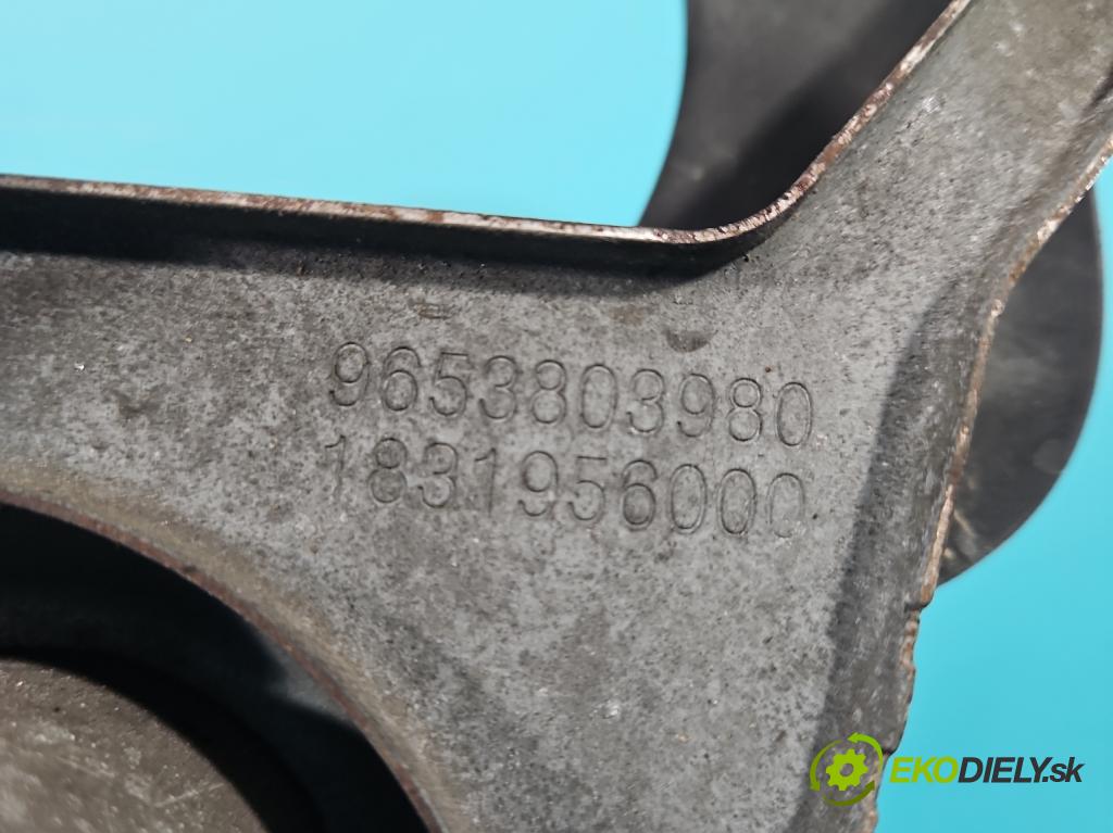 Peugeot 207 1.4 16V 88 HP manual 65 kW 1360 cm3 5- Ventilátor chladiča 9653803980