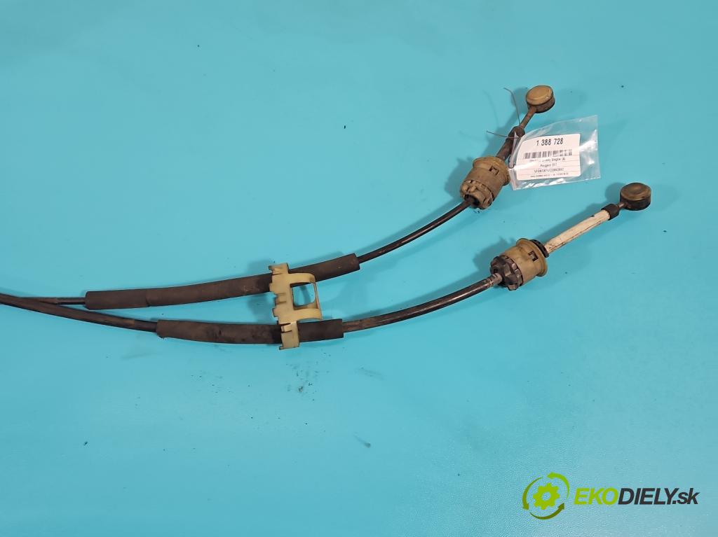 Peugeot 207 1.4 16V 88 HP manual 65 kW 1360 cm3 5- Páka: Změny: stupeň,rýchlosť 9654072080 (Rýchlostné páky / kulisy)