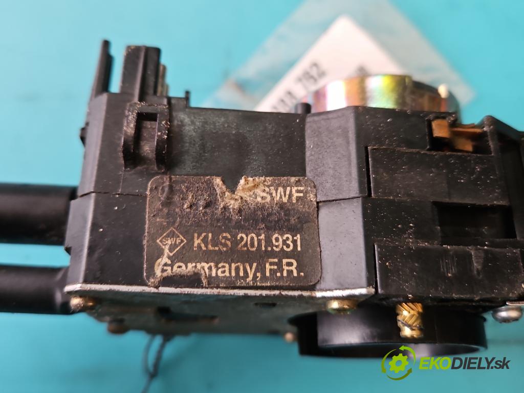 Audi 80 B4 1991-1994 1.9 tdi 90 HP manual 66 kW 1896 cm3 5- prepínač komplex:  (Prepínacie páčky pod volantom)